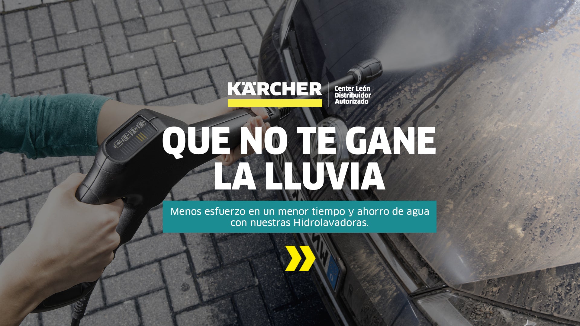 Limpieza de vehículos con Kärcher