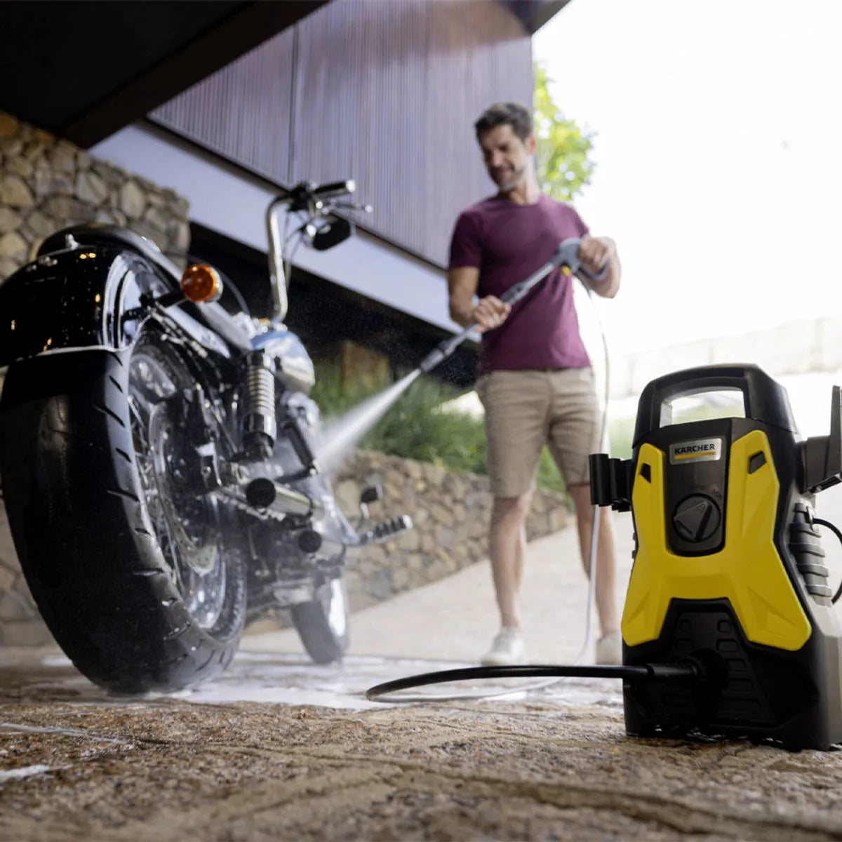 Hidrolavadora Karcher Práctica Black