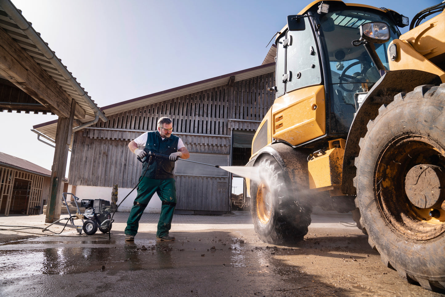 HIDROLAVADORA PARA AGUA FRIA MOTOR DE COMBUSTION HD 6/15 G Classic