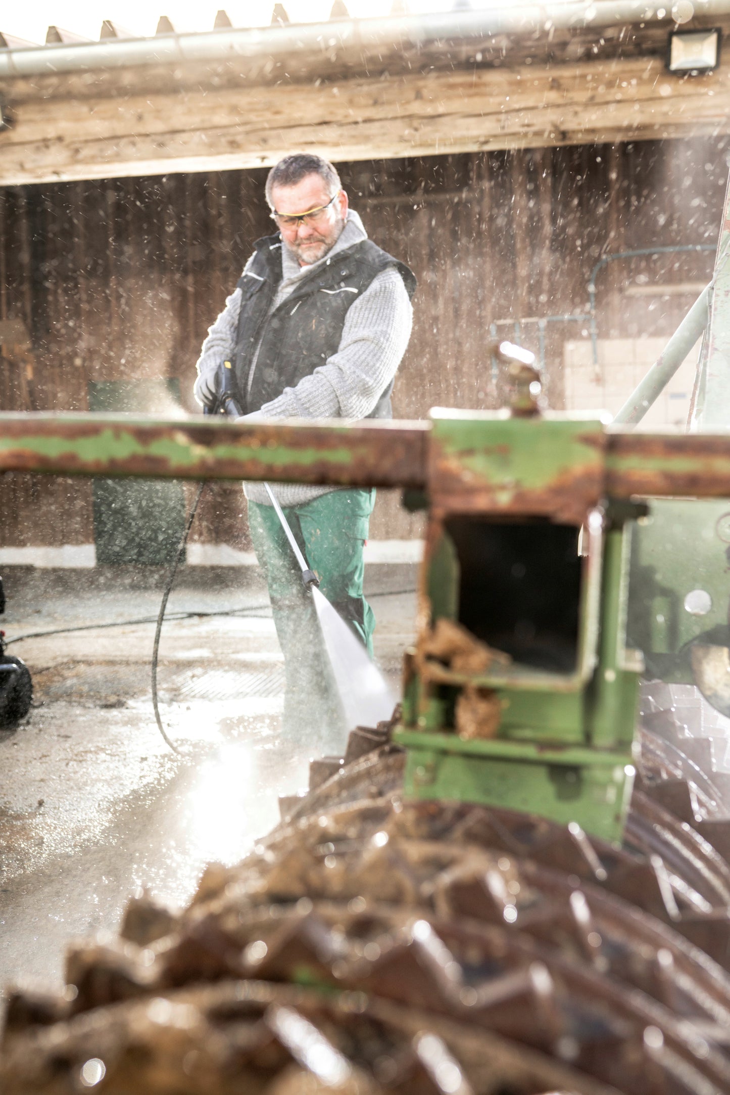 HIDROLAVADORA PARA AGUA FRIA MOTOR DE COMBUSTION HD 6/15 G Classic