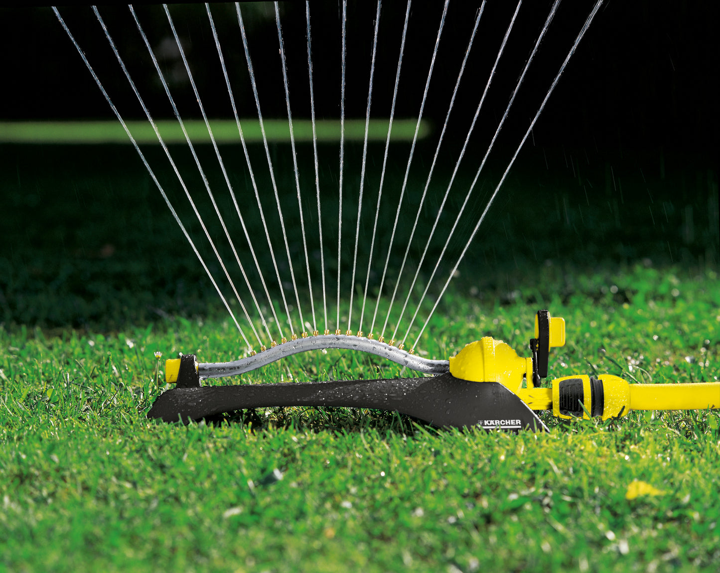 Rociador de impulso, circular y sectoria