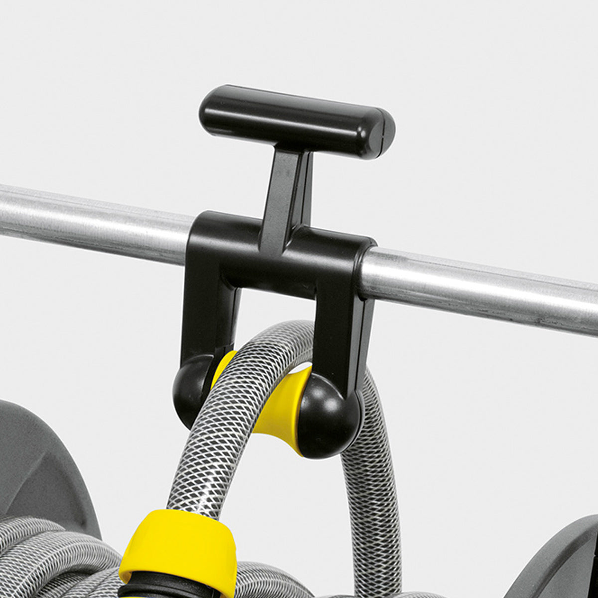 Accesorio para Jardín Carro Portamangueras de Metal HT80M sin Manguera