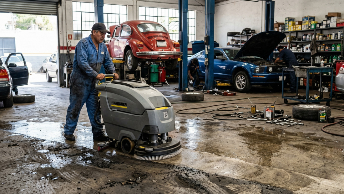 Elimina grasa y residuos sin dañar tus superficies industriales