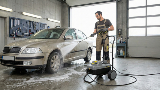 Potencia profesional: hidrolavadoras de alta presión para el sector automotriz