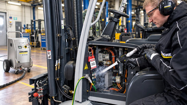 Limpieza de tableros eléctricos y motores en minería