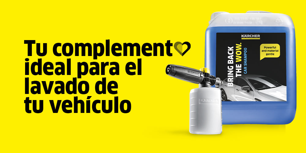 Tu complemento ideal para el lavado de tu vehículo