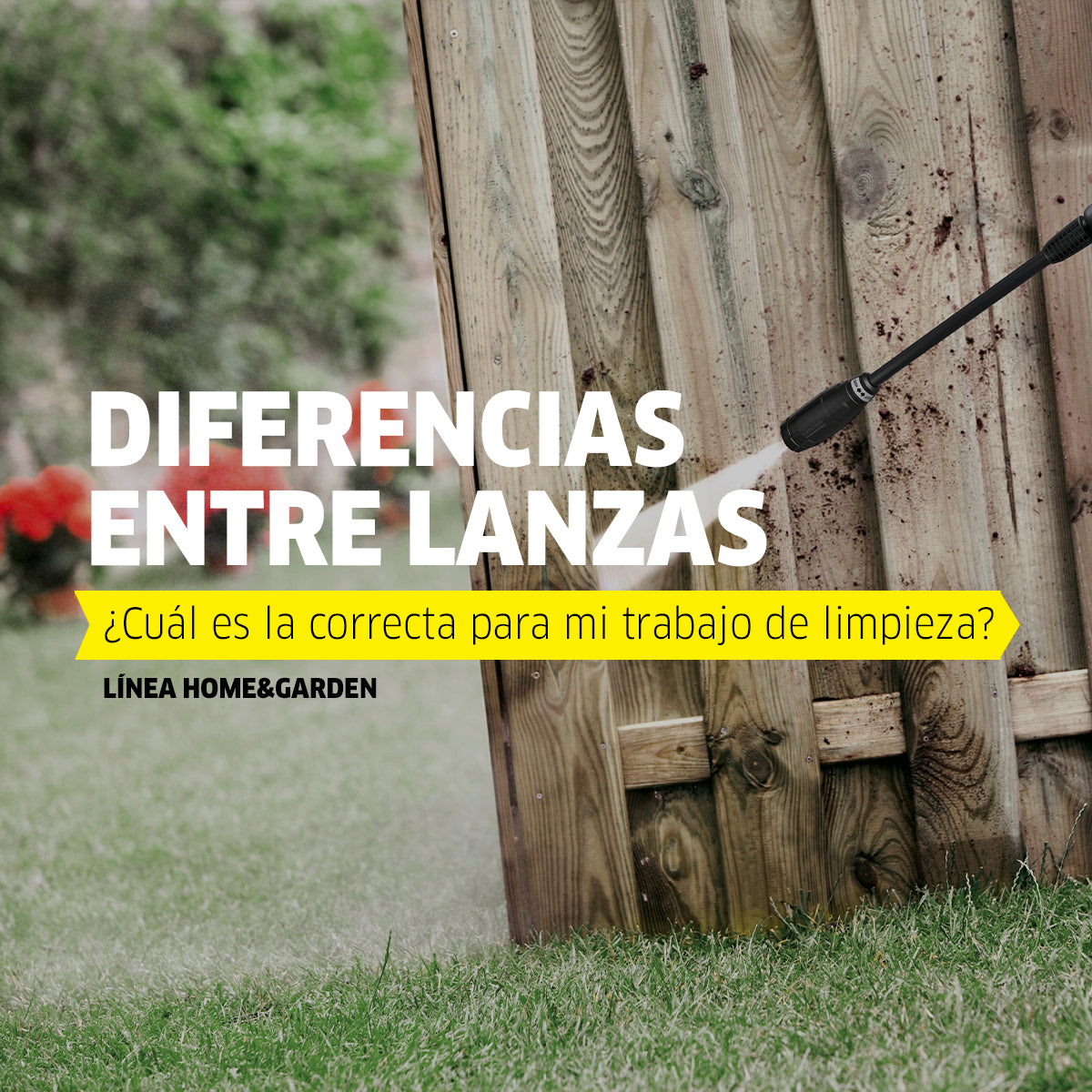 Lanzas Pulverizadoras para Hidrolavadoras Kärcher