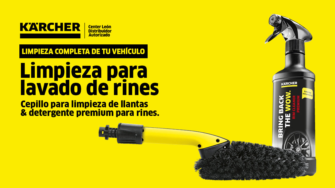 Limpieza para lavado de rines