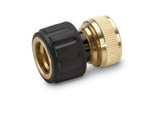 Accesorio para Jardín Conector para Manguera de Latón 3/4 Aquastop