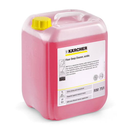 Detergente Karcher RM 751 Limpiador Intensivo Ácido 10 L